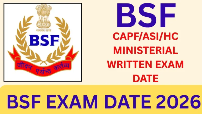 BSF EXAM DATE 2026
