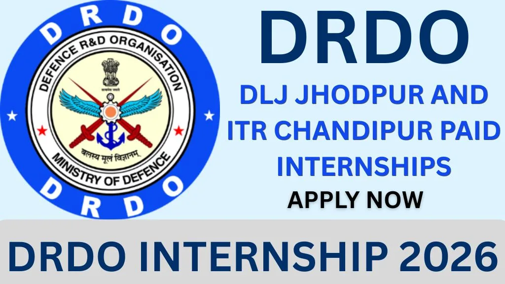 DRDO INTERNSHIP 2026